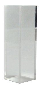 Cubeta Observa��o Fluor�metro, tipo 3FT, quartzo, caminho �ptico 10mm, volume 4mL