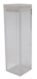 Cubeta Observa��o Fluor�metro tipo 3FT, quartzo, caminho �ptico 10mm, vol.3,5mL