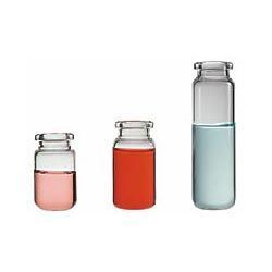 Vial Headspace crimp transparente fundo redondo, volume 20mL