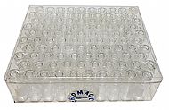 Vial Chromacol, crimp, transparente, insert fixo, volume 0,3mL