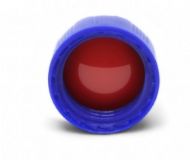 Tampa de PP, ROSCA, para vial 9mm, septo MACIO PTFE/Silicone