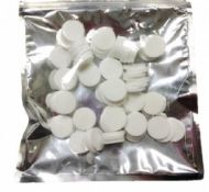 Septo PTFE/Silicone branco, dimens�es 20 x 3 mm