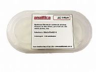 Membrana Acetato Celulose, 47mm, 0,45 �m, branca, lisa.