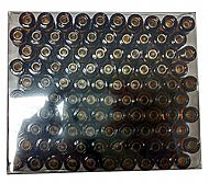 Vial crimp, �mbar, insert fixo, volume 0,3mL